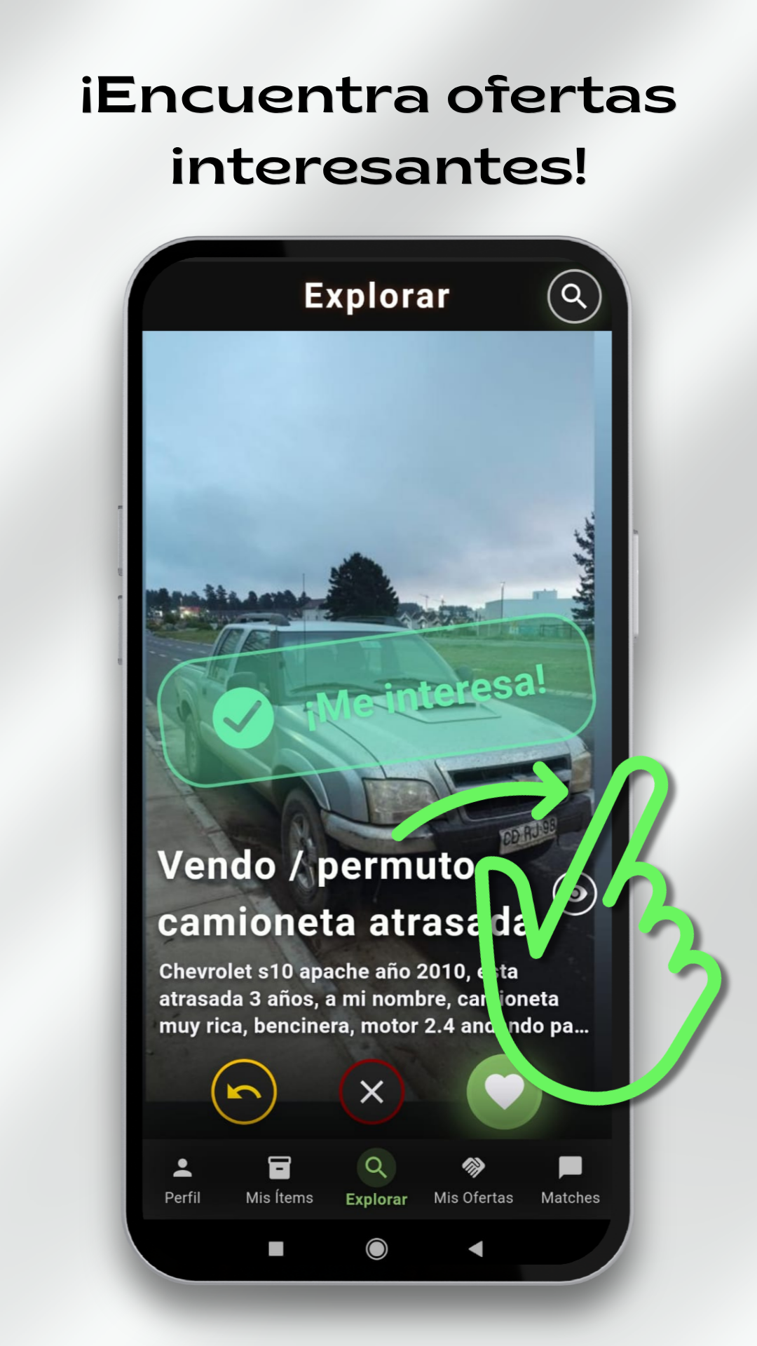 Trueco Pantalla Principal